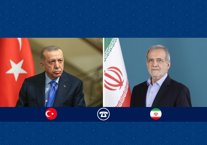 تأکید پزشکیان و اردوغان بر تداوم مساعی دیپلماتیک برای ثبات منطقه