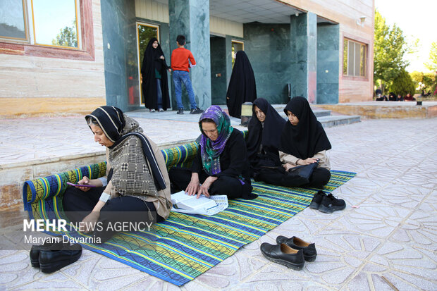 مراسم دعای پرفیض عرفه در بجنورد