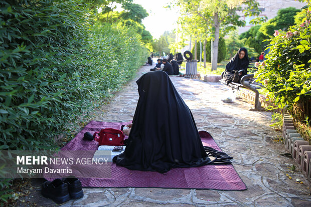 مراسم دعای پرفیض عرفه در بجنورد