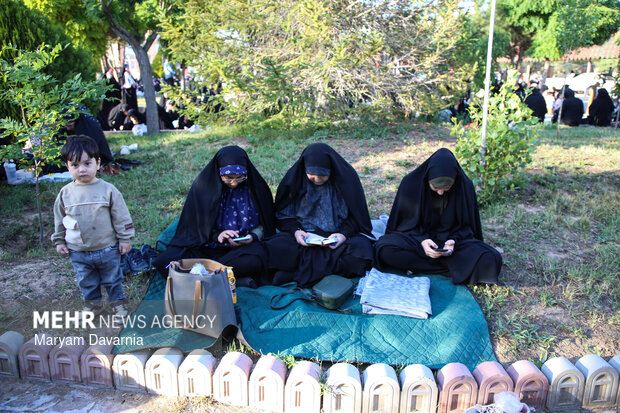 مراسم دعای پرفیض عرفه در بجنورد