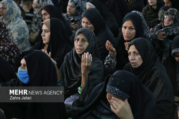 مراسم دعای عرفه در بندرعباس