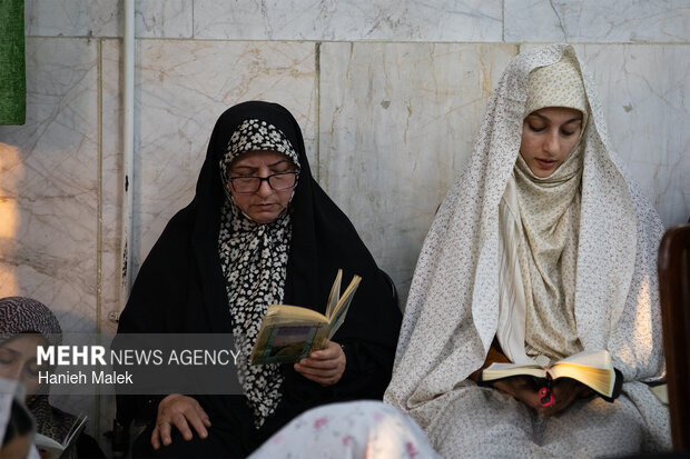دعای پرفیض عرفه در گرگان