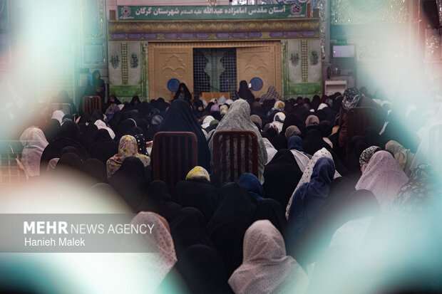 دعای پرفیض عرفه در گرگان