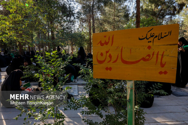 Arafa Day in Tehran's Behesht Zahra
