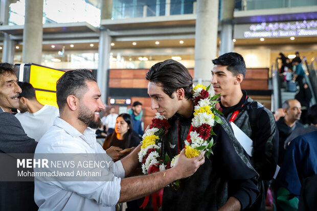بازگشت کاروان تیم ملی تکواندو به ایران