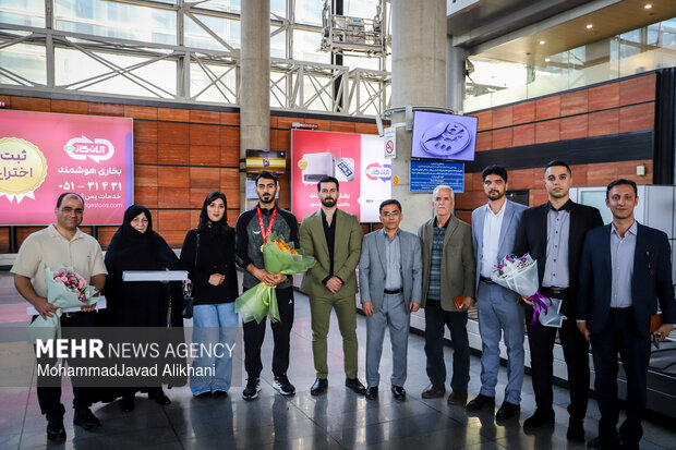 بازگشت کاروان تیم ملی تکواندو به ایران
