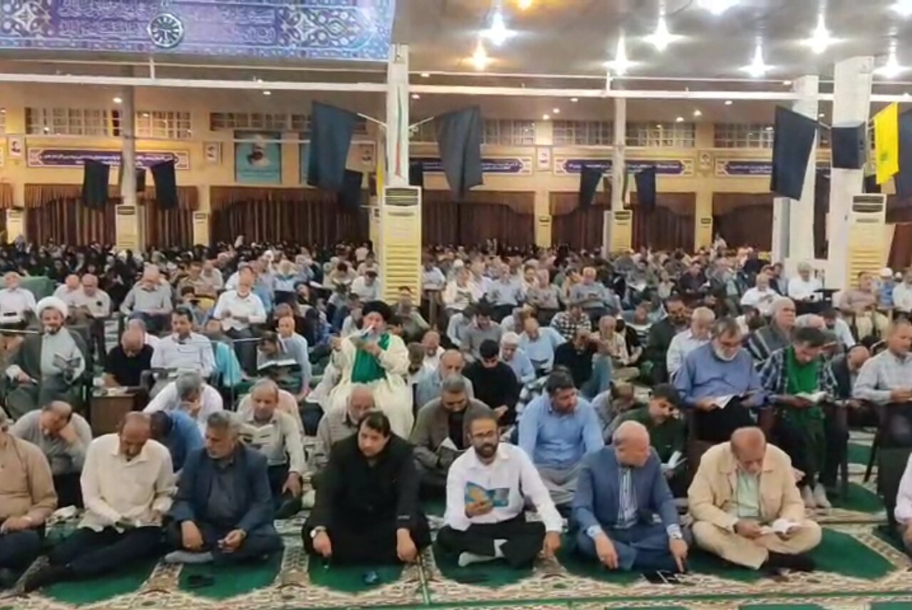 مراسم دعای عرفه در بوشهر