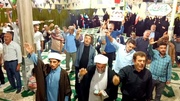 طنین فریاد «الله اکبر» در شهر ارداق
