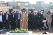 اقامه نماز عید قربان در محل شهیدگاه اردبیل