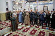 تصاویری از اقامه نماز عید قربان در رشت