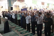 اقامه نماز عید قربان در لامرد