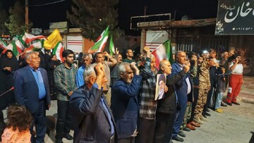 تجمع مردم مارگون در هشتاد و هفتمین شب