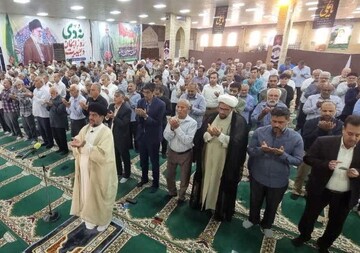 اقامه نماز عید سعید قربان در گناوه