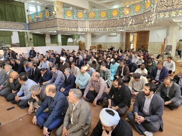 اقامه نماز عید سعید قربان در دلگان