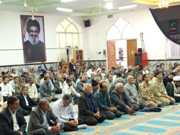 اقامه نماز عید قربان در شهرستان خواف