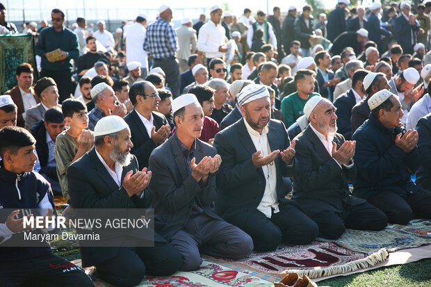 نماز عید سعید قربان اهل تسنن در بجنورد