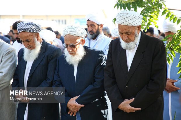 نماز عید سعید قربان اهل تسنن در بجنورد
