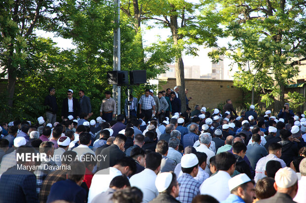 نماز عید سعید قربان اهل تسنن در بجنورد