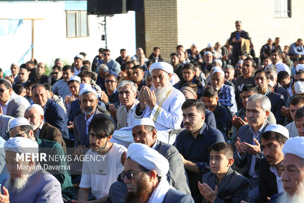 نماز عید سعید قربان اهل تسنن در بجنورد
