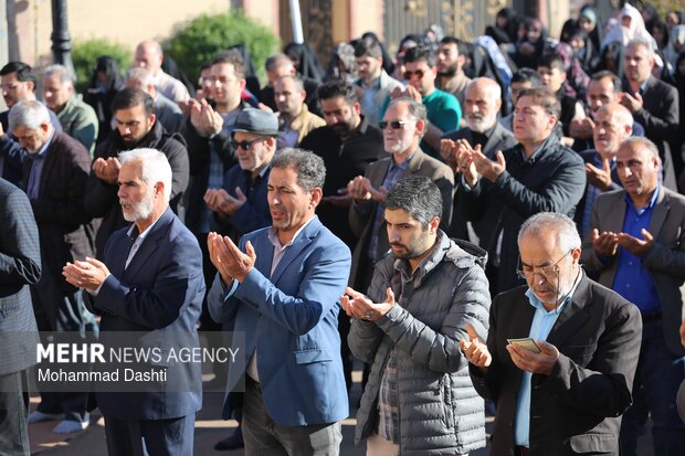 اقامه نماز عید سعید قربان در اردبیل