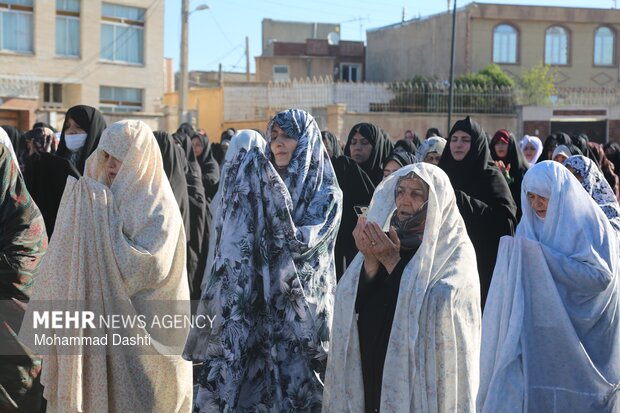 اقامه نماز عید سعید قربان در اردبیل
