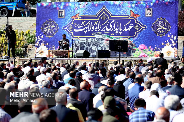 اقامه نماز عید سعید قربان در زنجان
