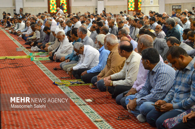 اقامه نماز عید قربان در بندرعباس