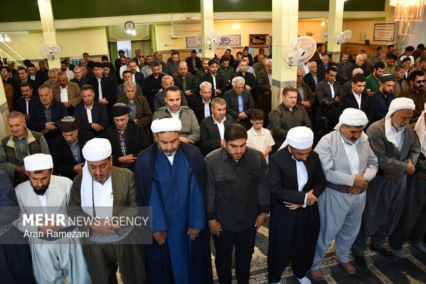 اقامه نماز عید سعید قربان در پاوه