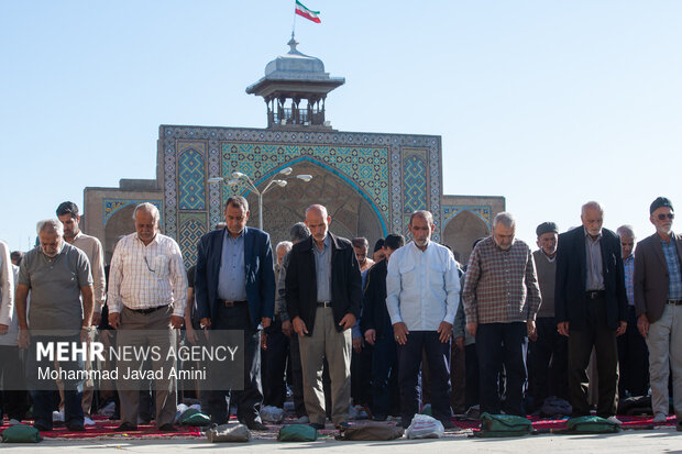 اقامه نماز عید قربان در قزوین