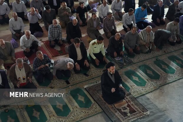 اقامه نماز عید سعید قربان در مصلای الغدیر خرم‌آباد