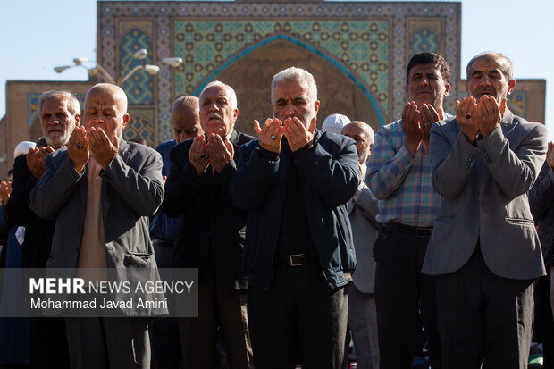 اقامه نماز عید قربان در قزوین