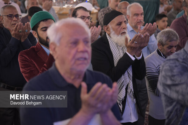 اقامه نماز عید سعید قربان در آبیک