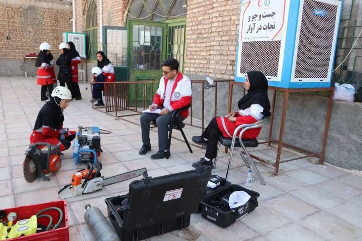 قبولی ۴۹ نجاتگر خراسان جنوبی در آزمون اعطا و ارتقای درجه هلال‌احمر