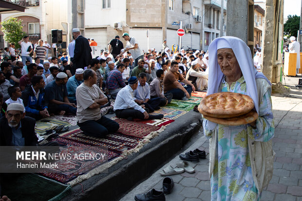 اقامه نماز عید سعید قربان در گرگان