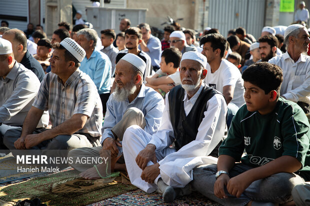 اقامه نماز عید سعید قربان در گرگان