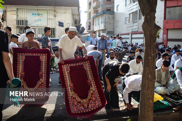 اقامه نماز عید سعید قربان در گرگان