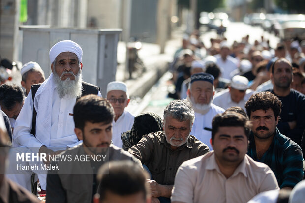 اقامه نماز عید سعید قربان در گرگان