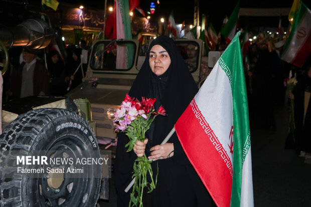 Pro-Islamic Establishment rally in Qom