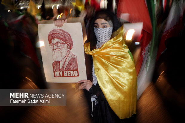 Pro-Islamic Establishment rally in Qom