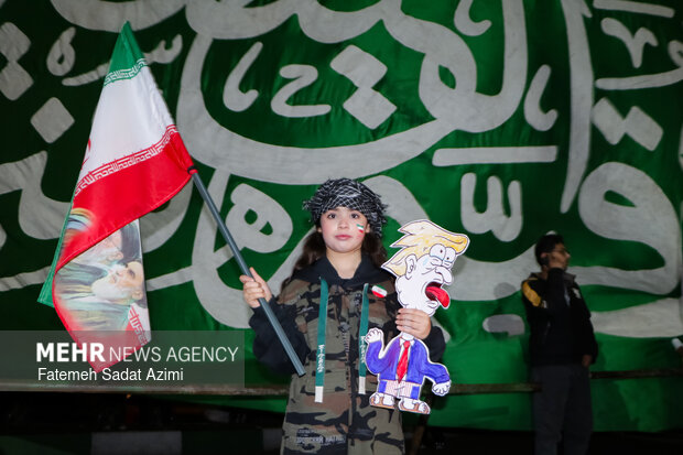 Pro-Islamic Establishment rally in Qom