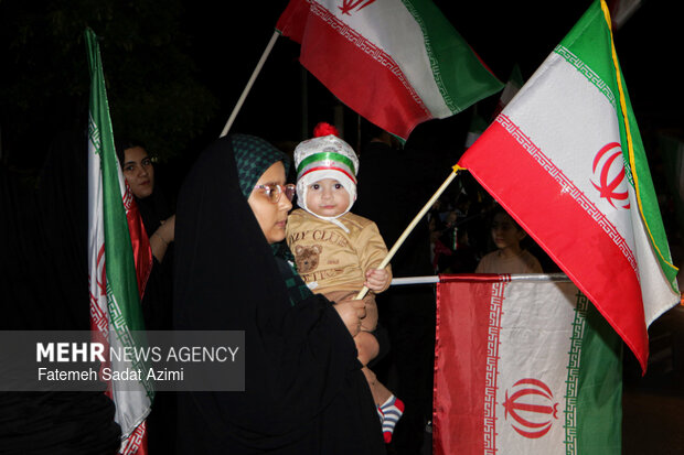 Pro-Islamic Establishment rally in Qom