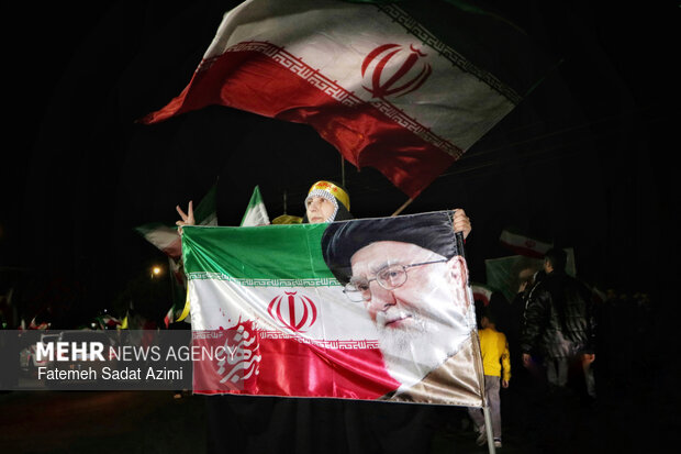 Pro-Islamic Establishment rally in Qom