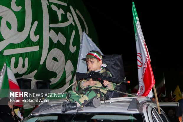 Pro-Islamic Establishment rally in Qom