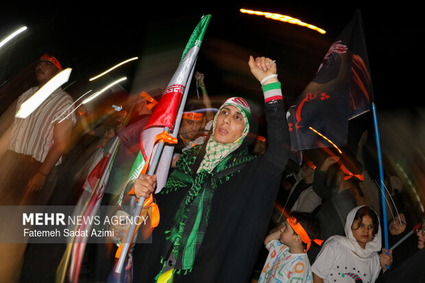 Pro-Islamic Establishment rally in Qom