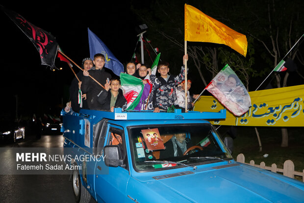 Pro-Islamic Establishment rally in Qom