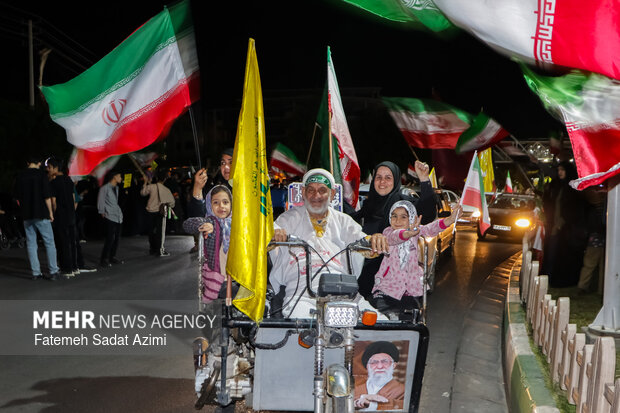 Pro-Islamic Establishment rally in Qom
