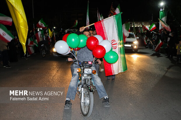Pro-Islamic Establishment rally in Qom