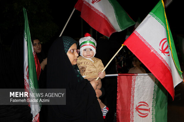 Pro-Islamic Establishment rally in Qom
