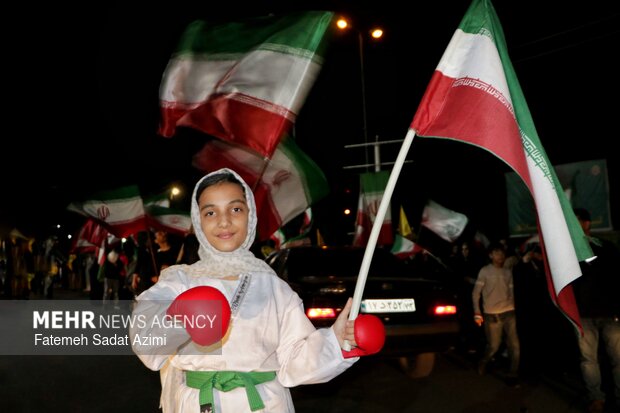 Pro-Islamic Establishment rally in Qom