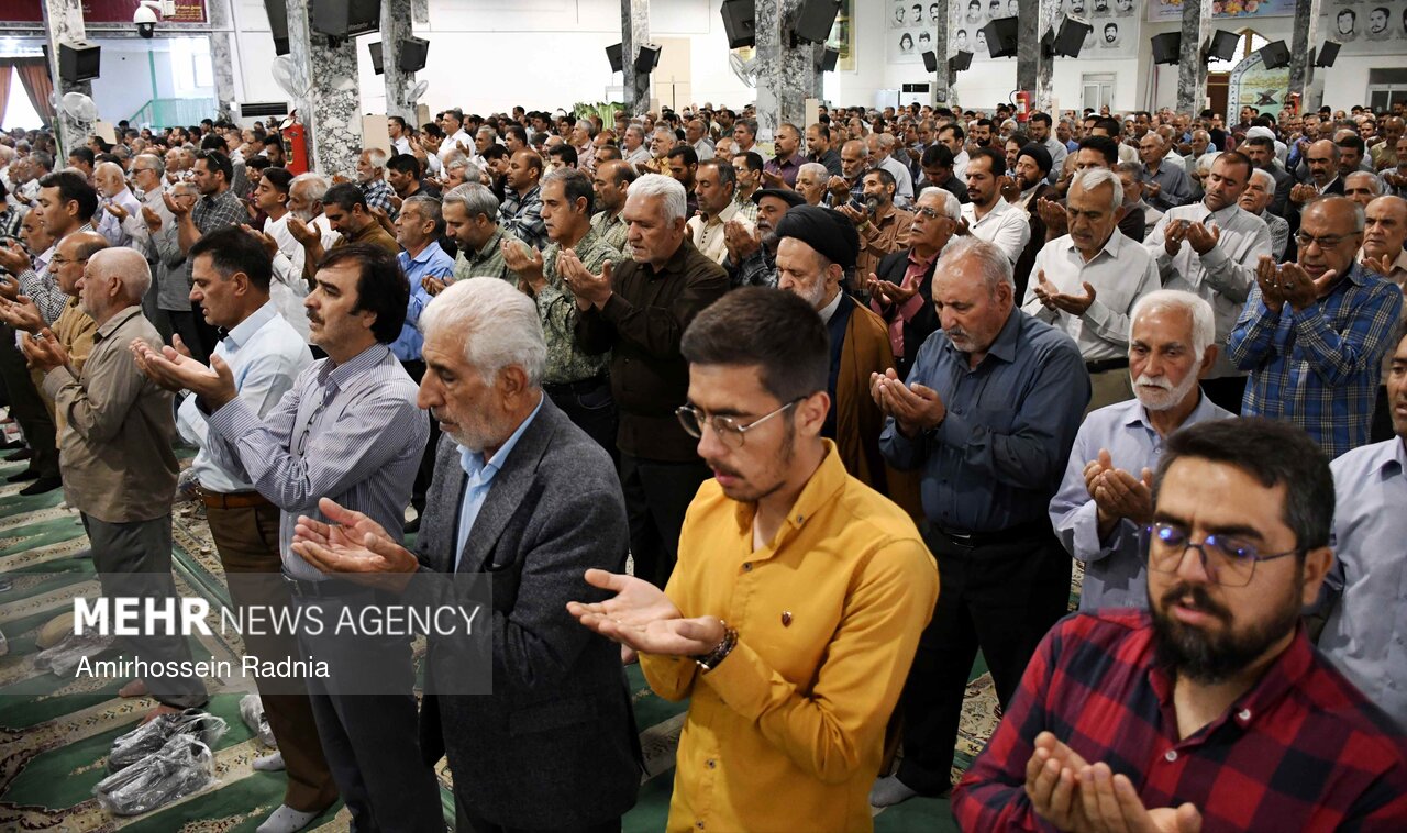 نماز عید قربان در بیرجند